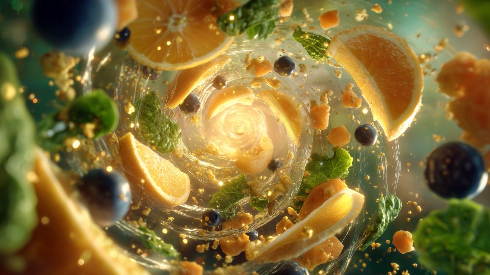 Ai for creativity fruit swirl
