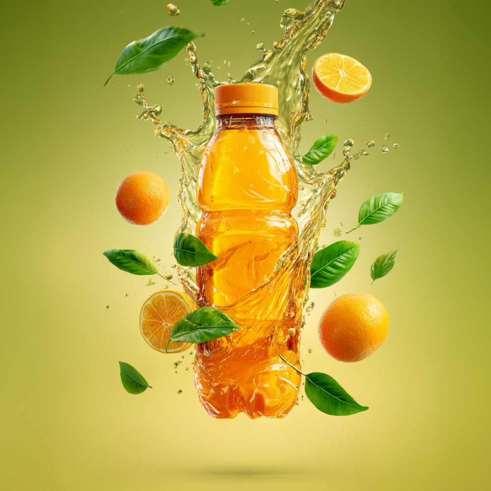 Ai for creativity orange juice