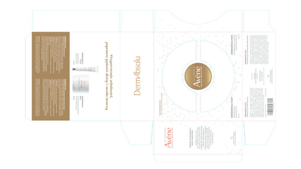 Avene opakowanie DermAbsolu projekt