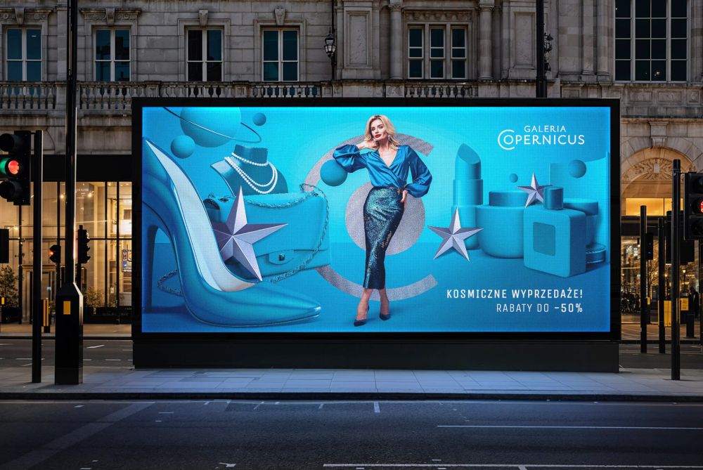 Copernicus DOOH zimowe wyprzedaże