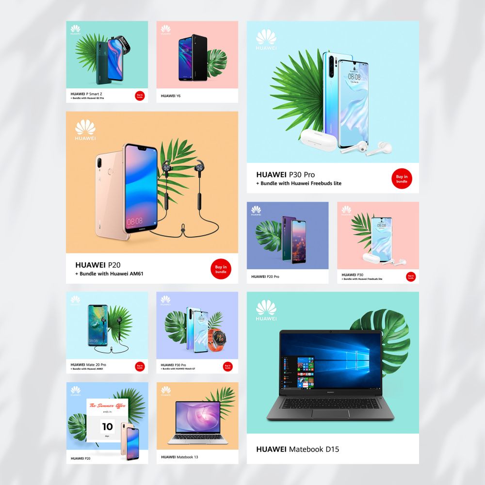 Huawei social media