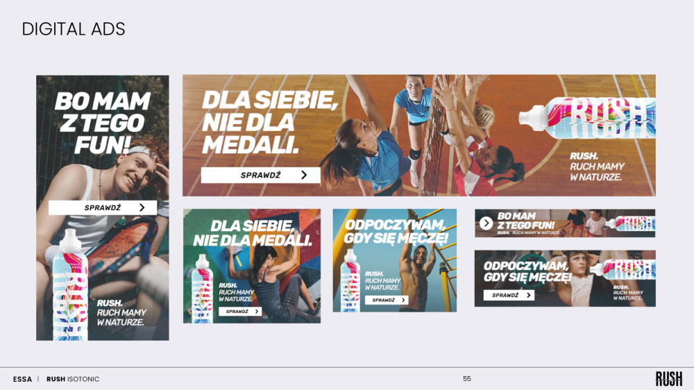 Essa RUSH brandbook banery
