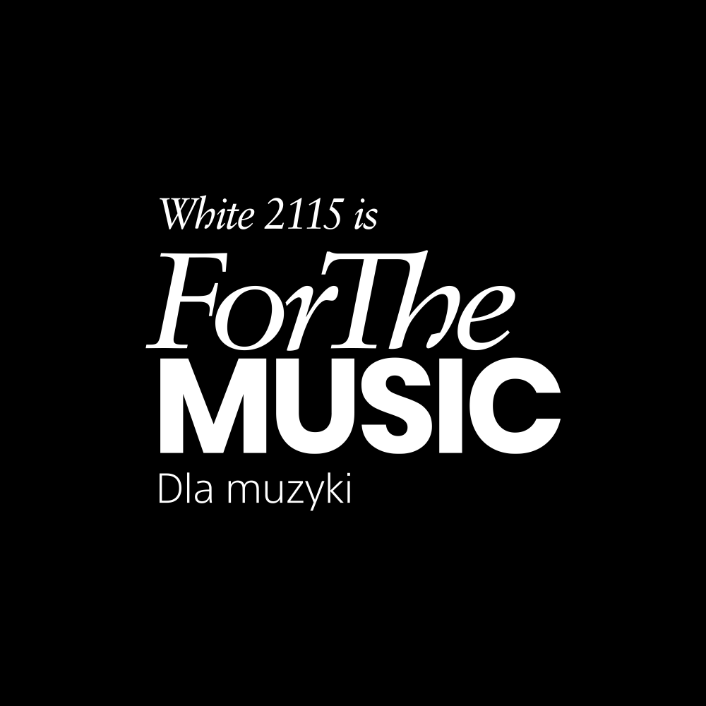 SONY White2115 ULT Power Sound For the music logo 1x1