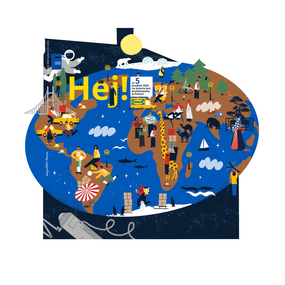 IKEA Hej! IKEA Murale KRAKÓW