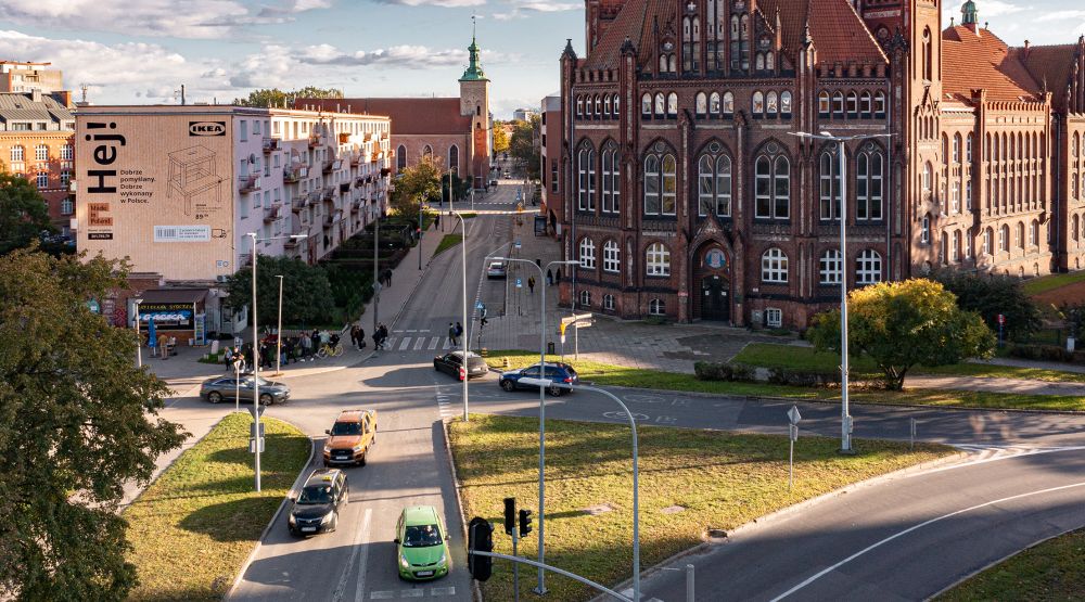 IKEA Hej! IKEA Murale Karton Gdańsk dzień realizacja