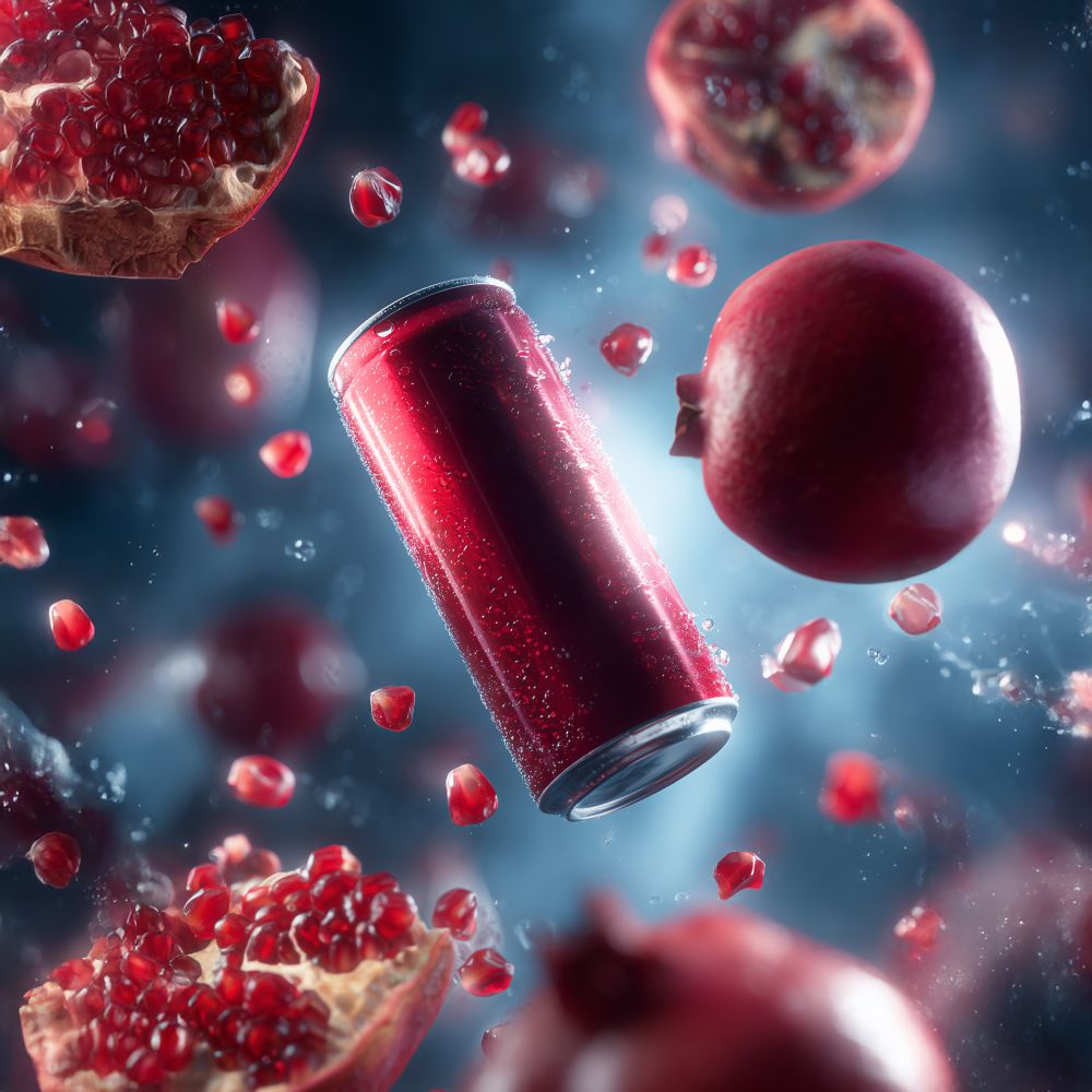 Ai for creativity pomegranate drink