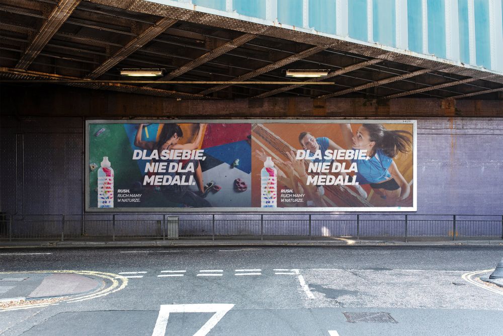 Essa RUSH reklama zewnętrzna billboard 2
