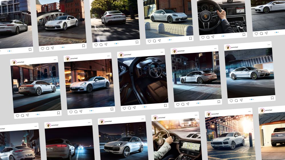 Porsche e hybrid kampania social media