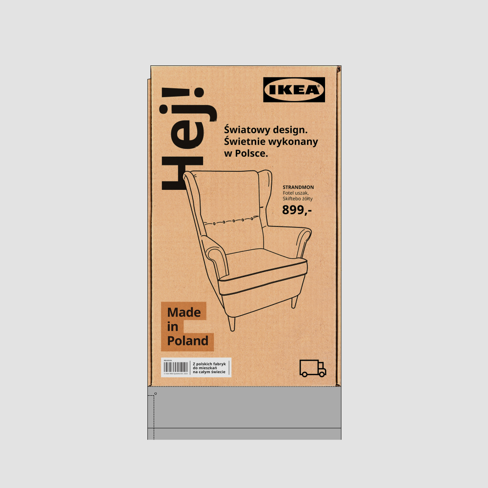IKEA Hej! IKEA Murale Karton STRANDMON