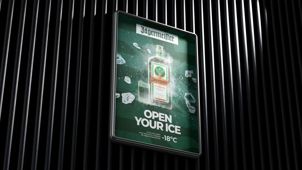Jagermeister key visual reklama zewnętrzna