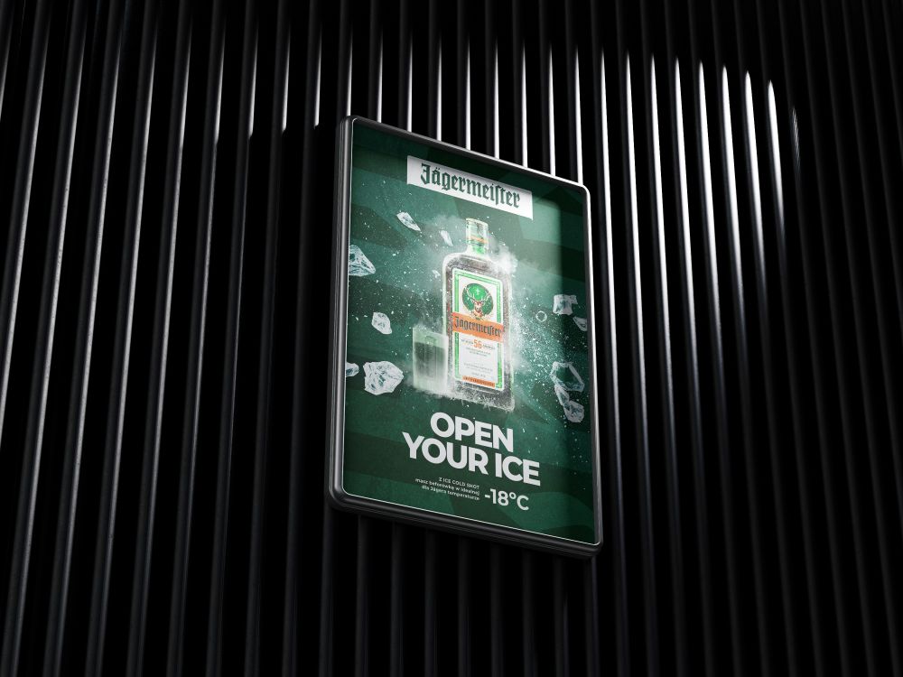 Jagermeister key visual reklama zewnętrzna