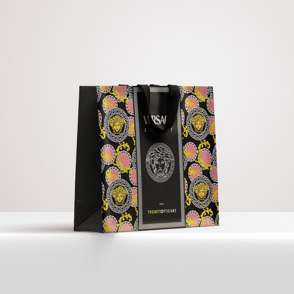 Versace Trendy Opticians torba prezentowa scena