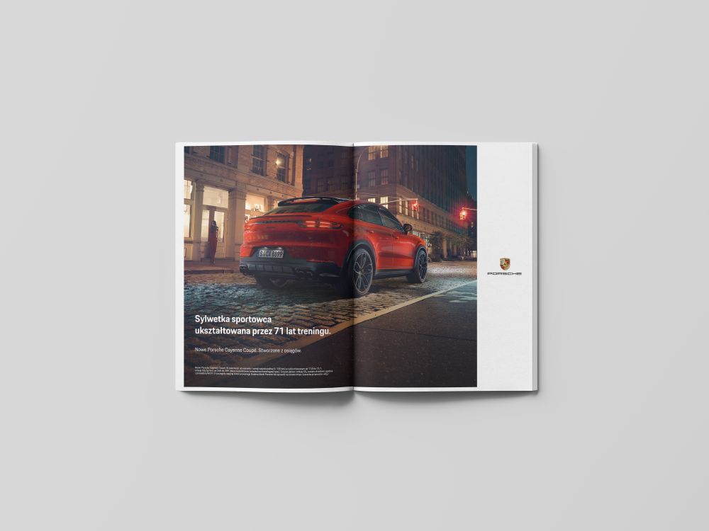 Porsche Kampanie Key visual Cayenne