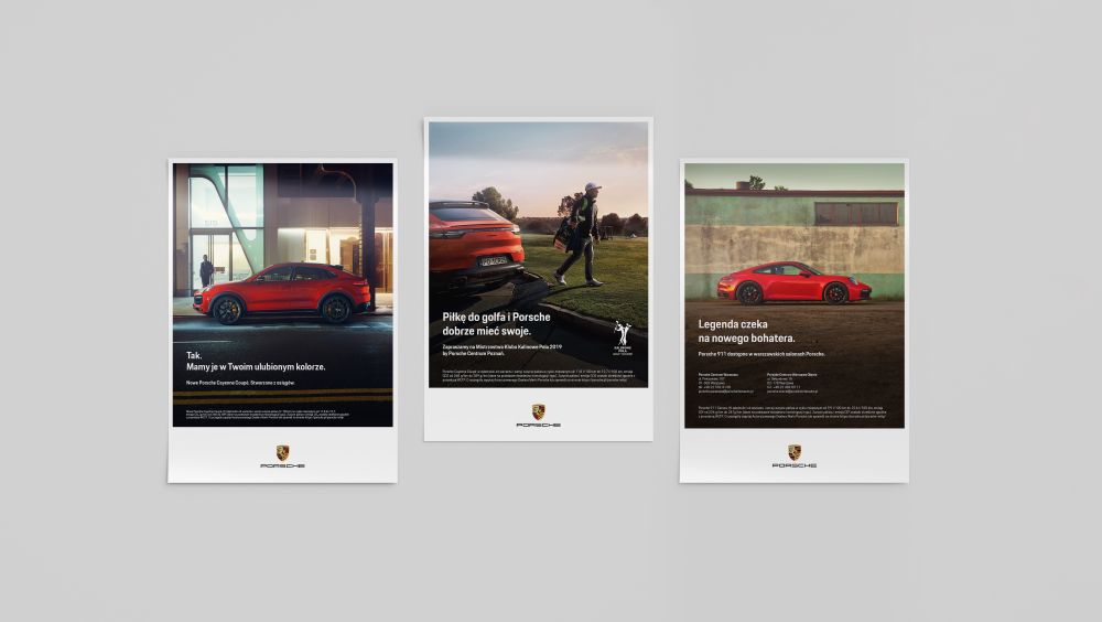 Porsche Kampanie Key visuale