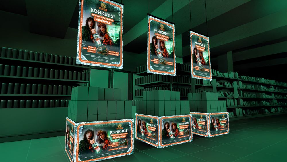 Jagermeister Zapoluj na nagrody sklep plakaty i palety