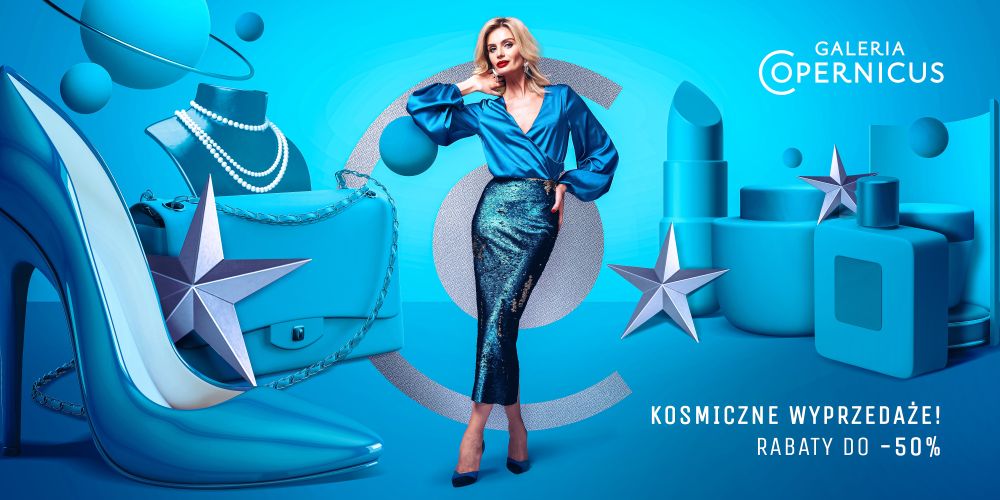 Copernicus key visual zimowe wyprzedaże