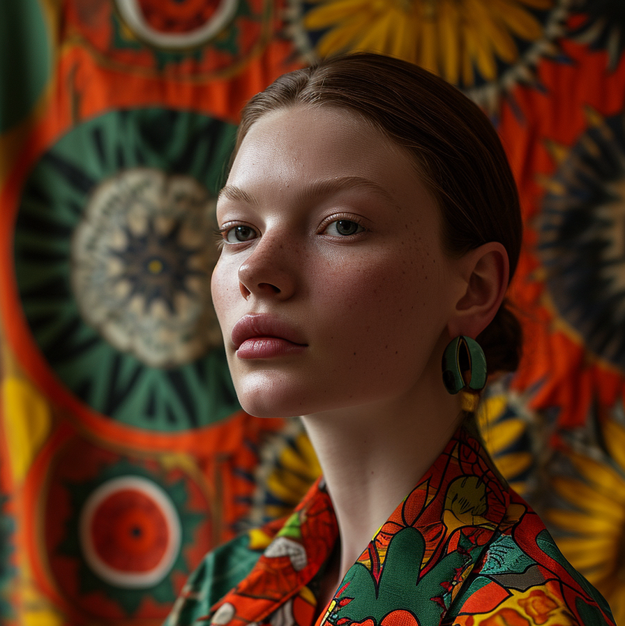 Ai for creativity portrait woman